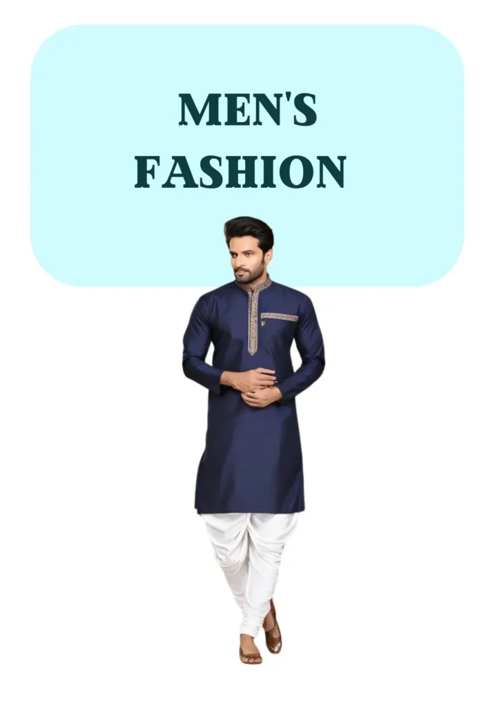 Trendy and stylish men's clothing collection - T-shirts, trousers, and Panjabi accessories at Gooti.