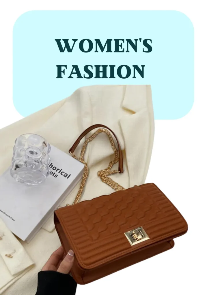 Stylish women's fashion collection featuring trendy clothing and accessories.